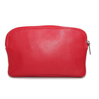 Ashlin Millie Compact Cosmetic Bag with Top Zipper, Red-Compact and Portable