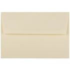JAM Paper A8 Foil Lined Envelopes, 5.5 x 8.125, Ecru Ivory with Gold Lining, 250 Pack (332417064H)-Blank interior for personalized message