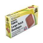 Wasip Fabric Patch Bandage - Large - 12 Pack-The unique open weave allows the skin to breathe for faster healing.