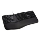 Kensington Pro Fit Ergo Wired Keyboard - Black-Ergonomist-approved design positions your hand for improved comfort