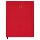 Alfred Sung Classic Softcover Notebook - 7" x 9-3/4" B5 - Red-224 lined pages per notebook