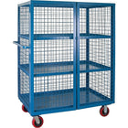 Kleton Wire Mesh Truck, 3-Shelf, 30" x 48", Steel (ML259)-No. of Shelves: 3