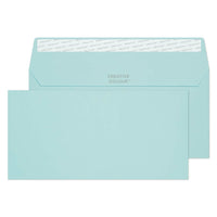 Blake Creative Color Pastel Blue Invitation Envelopes - 4 1/2" W x 9" L - Cotton Blue - 25 Pack-Cotton Blue