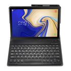 Blu Element Folio Case with Bluetooth Keyboard for 10.4" Samsung Galaxy Tab A7 (2020) - Black-The removable keyboard is used as part of the stand for the tablet. Move the keyboard forward or backward along the cover of the case, you can
