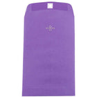 JAM Paper 6 x 9 Open End Catalog Envelopes with Clasp Closure, Brite Hue Violet Purple Recycled, 100 Pack (87956)-Violet