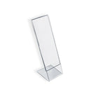 Azar Displays 7" x 2" L-Shape Acrylic Sign Holder, 10 Pack (112767)-For photo, booth photos
