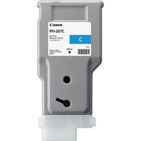 Canon PFI 207 Cyan Ink-Cyan