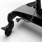 Kanto MTM65PL Mobile TV Cart with Adjustable Shelf for 37" - 65" Monitor-Height adjustable between 44.1" (1.1 m) and 60.2" (1.5 m) from floor to centre of display