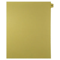Mark Maker Legal Exhibit Index Tab Buff Single Tabs, 1/15th Cut, Letter Size, No Holes, Number 196, 25 Pack-Buff Single Tabs, 1/15th Cut