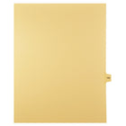 Mark Maker Legal Tabs - Letter Size - Buff - 1/15th cut - 25 tabs per package - 5 packages Pack - Number 160-Buff SingleTabs