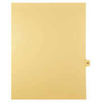 Mark Maker Legal Tabs - Letter Size - Buff - 1/15th cut - 25 tabs per package - 5 packages Pack - Number 160-Buff SingleTabs