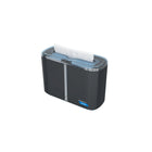 Cascases Pro Tandem Multifold Hand Towel Countertop Dispenser - Dark Grey-Capacity: 250
