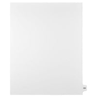 Mark Maker Legal Exhibit Index Tab White Single Tabs, 1/15th Cut, Letter Size, No Holes, Number 105, 25 Pack-White Single Tabs, 1/15th Cut