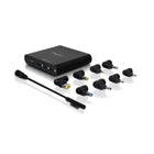 Aluratek Universal 87W AC Adapter with Type-C and 3 Quick Charge 3.0 USB Ports-Compact and lightweight: Perfect for mobile professionals