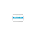 Meto 2026 2-Line LOAD NO/STERILIZED Labels 1125/RL - 12 Pack-White with 'LOAD NO/STERILIZED' in reflux blue text, two lines 26 x 16mm labels