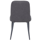 My Home My Living Polyester Side Chair - Dark Grey - 2 Pack-Easy assembly