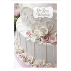 Millbrook Studios 5-3/8" x 7-3/4" On Your Wedding Greeting Cards and Envelopes, 18 Pack (06609)-Printed on uncoated card stock