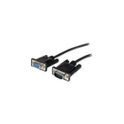 StarTech 3M Black Straight Through Db9 Rs232 Serial Cable, M/F-Serial