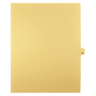 Mark Maker Legal Tabs - Letter Size - Buff - 1/25th cut - 25 tabs per package - 5 packages Pack - Number 89-Buff Single Tabs