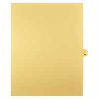 Mark Maker Legal Tabs - Letter Size - Buff - 1/25th cut - 25 tabs per package - 5 packages Pack - Number 89-Buff Single Tabs