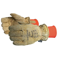 Superior Glove, Works Ltd. Glove, Split Leather Freezer Knit Wrist, 3 Pack (678AFTLK)-Size : X-Large