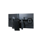 Ergotron Dual Monitor & Handle Kit for 17" - 26" Monitors, Black (97-783)-Attaches to wide variety of mounts using a 50 x 50 mm or 100 x 100 mm hole pattern