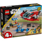 LEGO Star Wars The Crimson Firehawk - 136 Pieces-Includes Nash Durango and Nubs LEGO minifigures and an RJ-83 LEGO droid figure