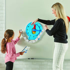 Hand2Mind Magnetic Demonstration Advanced NumberLine Clock - Multicolor-teaching clock for kids learning: When shopping for your kindergarten or preschool student, our number line clock is must have for kids school supplies going into the new school year.
