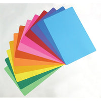 Hygloss 17" x 11" Mighty Brights Placemat, 72 Pack (HYG87124)-Size: 17"(L) x 11"(W)