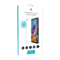 LBT Tempered Glass Screen Protector For Samsung A21 W/ Antimicrobial-Scratch-resistant and case friendly