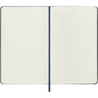 Moleskine Notebook - Large - Ruled/Plain - Hard Cover - 5" x 8.25" - Sapphire Blue-Acid-free ivory paper