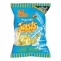 Old Dutch Popcorn Twists - 20g - 33 Pack-Popcorn