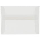 JAM Paper A10 Invitation Envelopes, 6 x 9.5, Translucent Vellum Clear, 250 Pack (31284H)-Clear translucent envelope