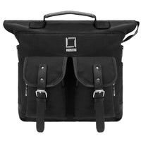 Lencca Phlox 11" Laptop Hybrid Bag - Limit Edition - Black-Top Handle. Backpack. Messenger.
