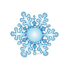 Carson Dellosa D.J. Inkers Snowflakes Cut Out, 108 Pack (DJ-620009)-Multi-Colour