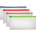 Staples Poly Zip Envelope - Cheque-size - Assorted Colours-Open top for fast access