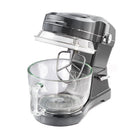 Kenmore Elite Ovation Stand Mixer with Pour-In Top - 5 qt - Grey-Low energy, high output LED light illuminates bowl and contents so you can easily check your mixing progress