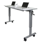 Luxor (STAND-NESTC-72) 72" Adjustable Flip Top Table-Dimensions: 71"W x 23.6"D x 30"- 45.25"H (Table)