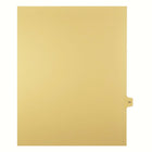 Mark Maker Legal Tabs - Letter Size - Buff - 1/15th cut - 25 tabs per package - 5 packages Pack - Number 56-Buff SingleTabs