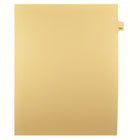 Mark Maker Legal Tabs - Letter Size - Buff - 1/25th cut - 25 tabs per package - 5 packages Pack - Number 104-Buff Single Tabs