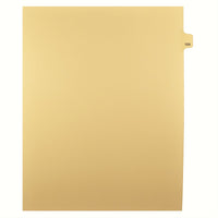 Mark Maker Legal Tabs - Letter Size - Buff - 1/25th cut - 25 tabs per package - 5 packages Pack - Number 104-Buff Single Tabs
