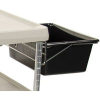 Mycart Utility Carts, Mn487 (MYUB1)-Corrosion proof, smooth polymer surfaces easily wipe clean