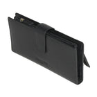 Club Rochelier Ladies Clutch with Tab Wallet - Black-Tab Closure