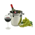 Tannex Met Double Wall Champagne Bucket, 8.25"-Double wall stainless steel construction