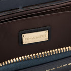 Champs RFID Zip-Around Wallet -  Navy-3 gusset pockets