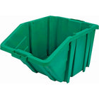 Kleton Jumbo Plastic Bins, 15-1/2" W x 13" H x 25" D, Green, 200 Lbs. Capacity - 3 Pack-Capacity: 200 lbs.