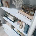 Sauder 434924 Morgan Main Bookcase - White-5