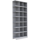 Metalware RK372 Boltless Shelving Unit, 8-Shelves, 36" x 24" x 88", Light Grey-Adjustable shelving system that provides high strength, yet economical storage capacity for your needs