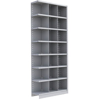 Metalware RK372 Boltless Shelving Unit, 8-Shelves, 36" x 24" x 88", Light Grey-Adjustable shelving system that provides high strength, yet economical storage capacity for your needs