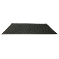 Canada Mats Parquet Rib Entrance Mats 3' x 5' Charcoal (CMPQRIB-35)-Used at retail stores, resturants, residential locations, commercial properties and industrial facilities.
